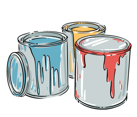 Art Therapy buckets